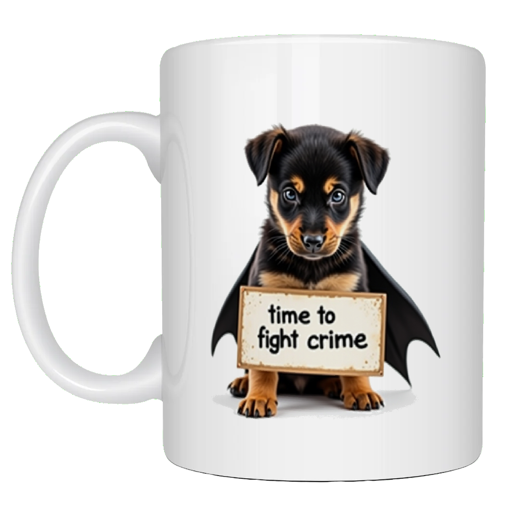Time to Fight Crime Mug