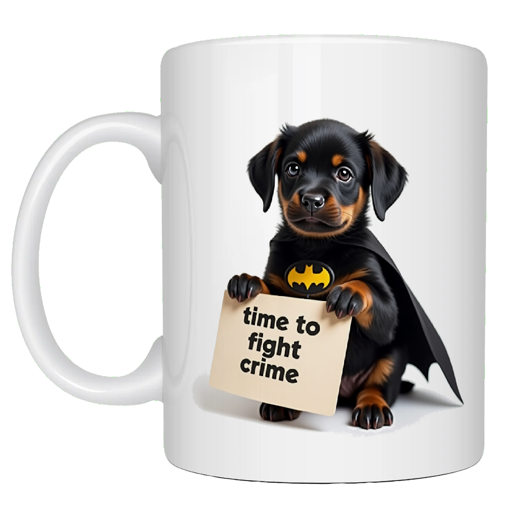 Time to Fight Crime Mug