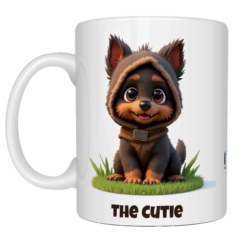 Yorkie, The cutie, Coffee Mug, Wet Nose Charity