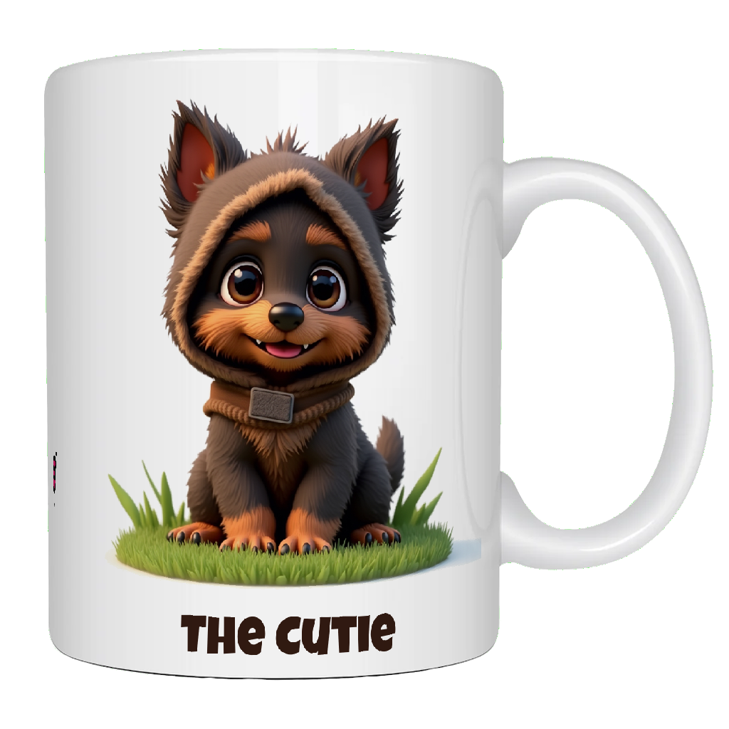 Yorkie, The cutie, Coffee Mug, Wet Nose Charity