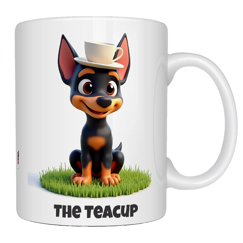 Teacup, The Miniature Pinscher, Coffee Mug, Wet Nose Charity