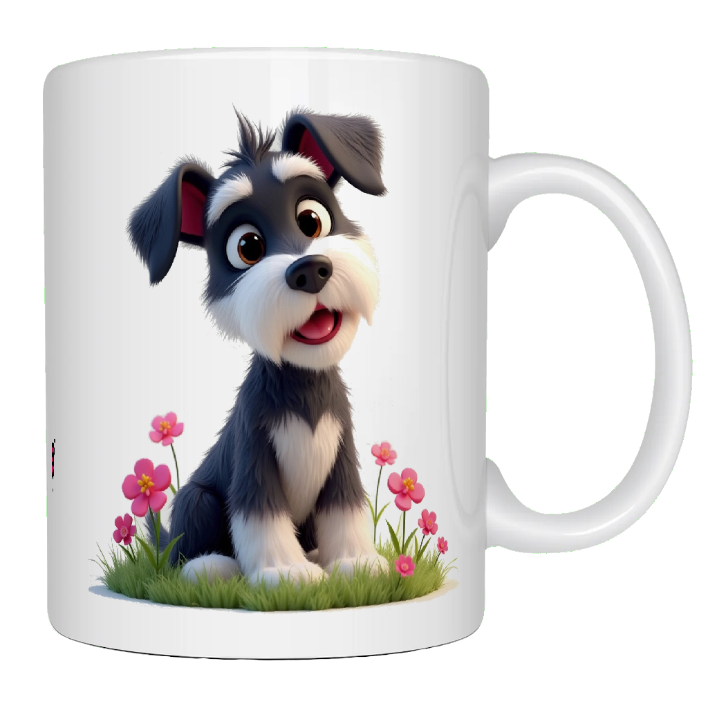Schnauzer, The Darling, Coffee Mug, Wet Nose Charity