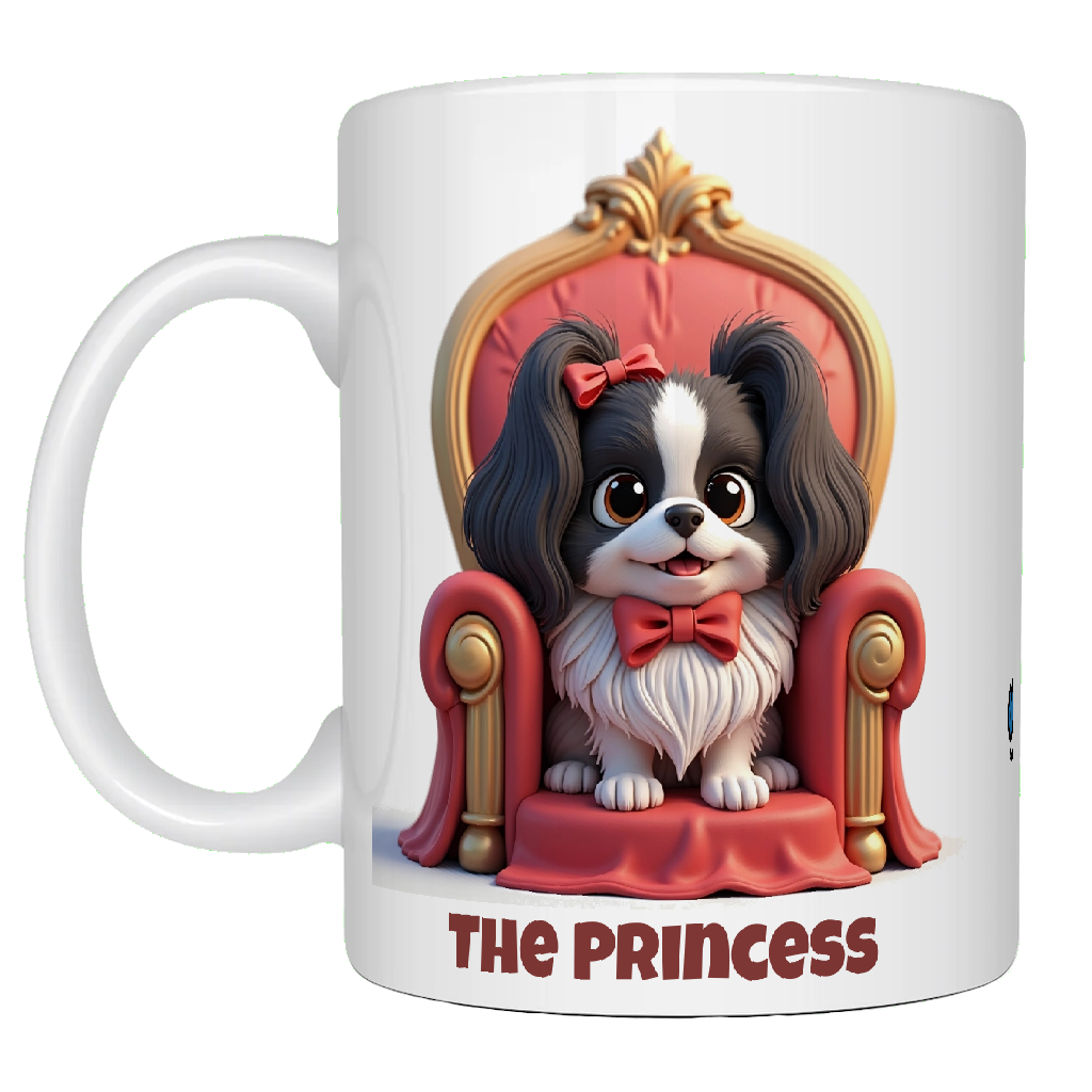 Pekingese, The Princess, Coffee Mug, Wet Nose Charity