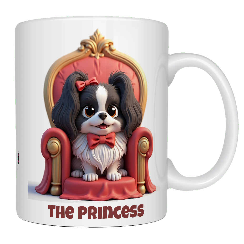 Pekingese, The Princess, Coffee Mug, Wet Nose Charity