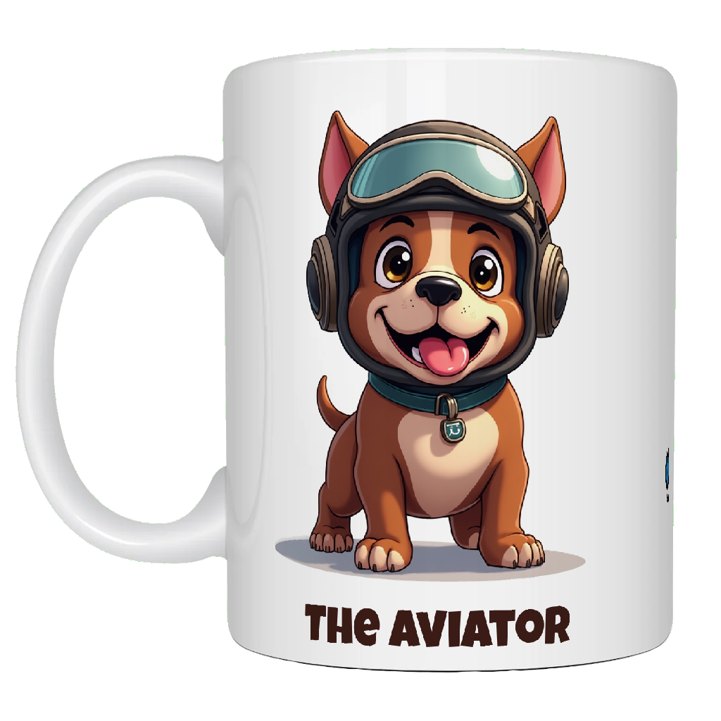 Beagle, The Aviator, Coffee Mug, Wet Nose Charity