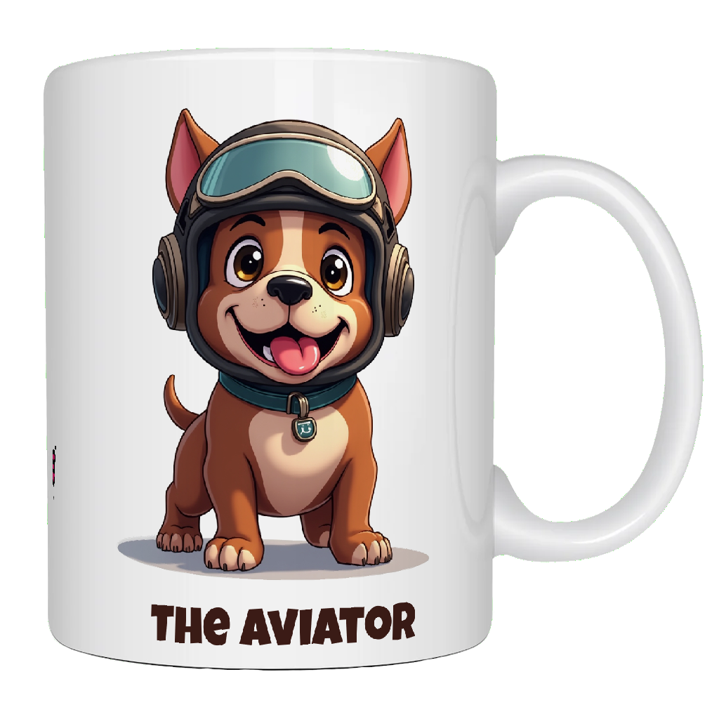 Beagle, The Aviator, Coffee Mug, Wet Nose Charity