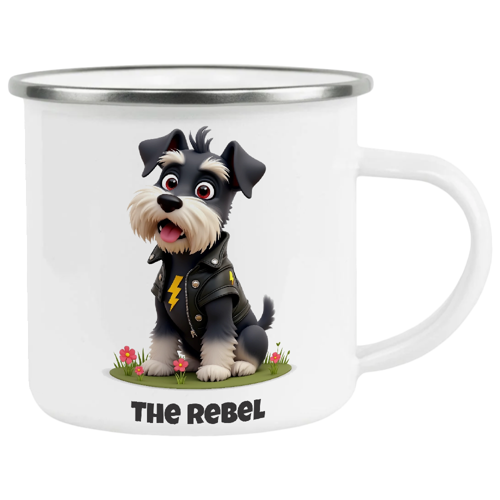 Schnauzer, The Rebel, Coffee Mug, Wet Nose Charity