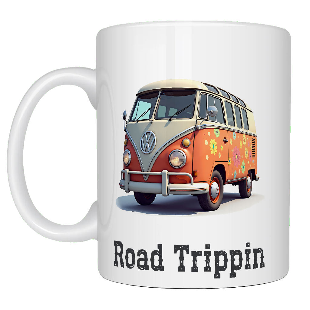 Offroad adventure, VW Road Trippin edition, coffee mug