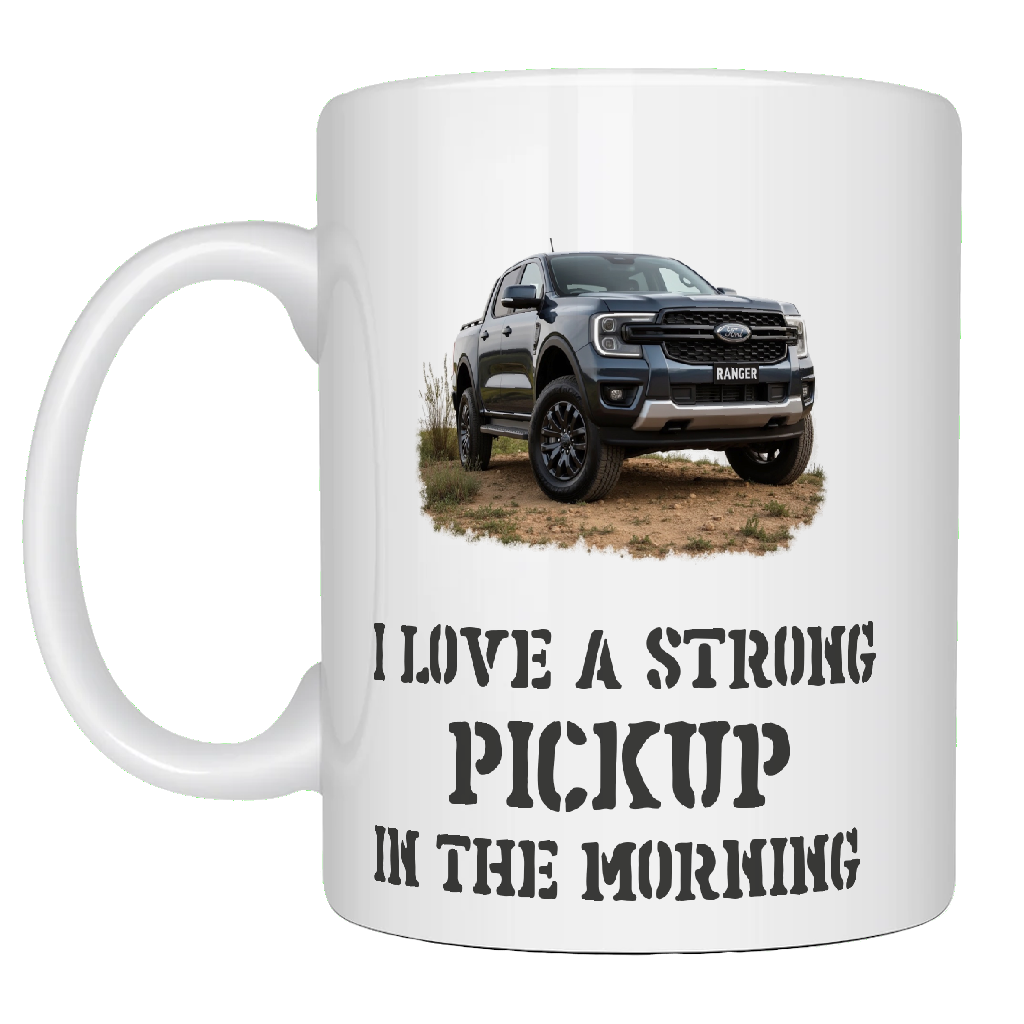 Offroad adventure, Ford Ranger Next-gen edition, coffee mug
