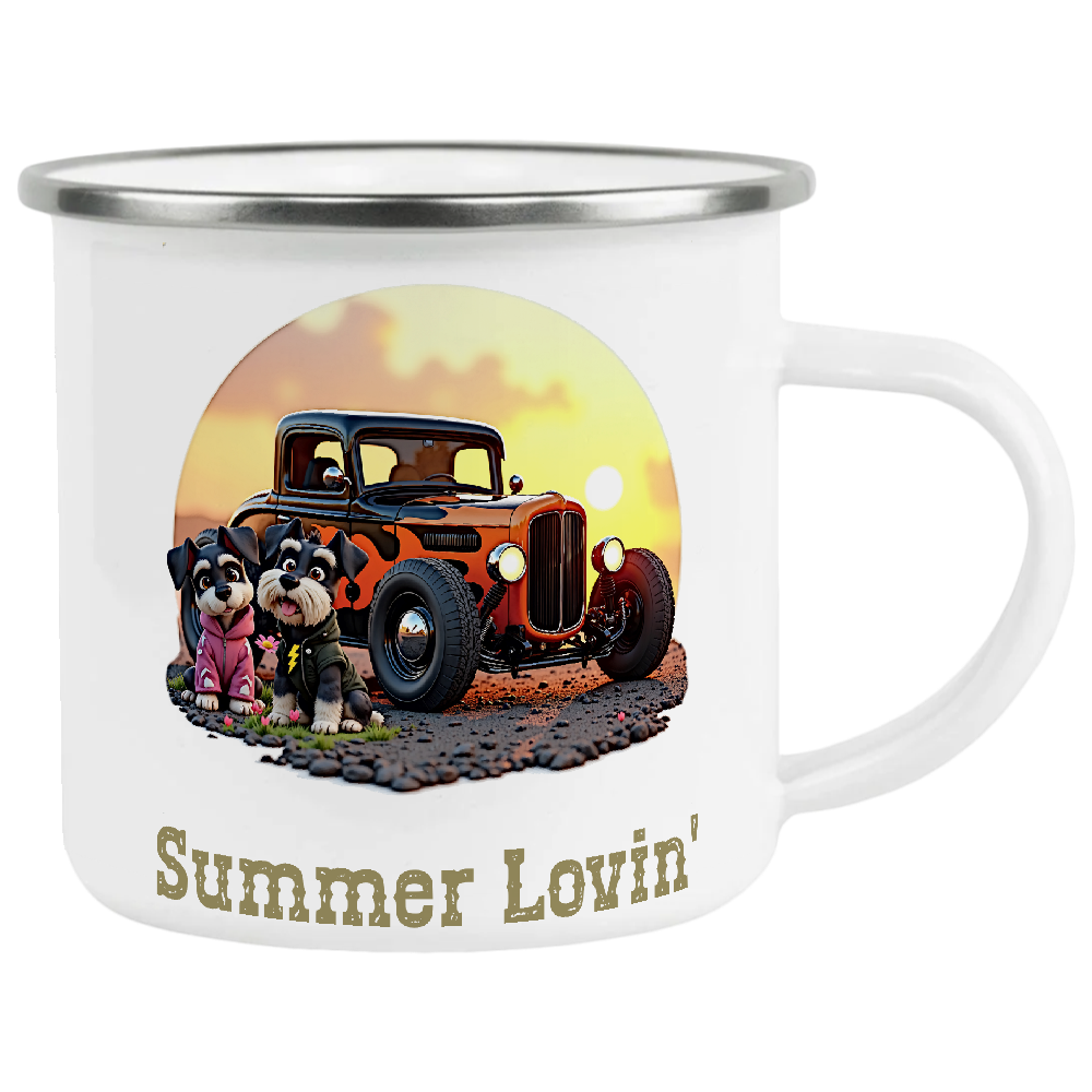 Summer Lovin, grease, awesome schnauzer coffee mug,