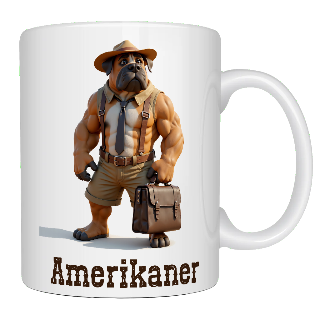 Afrikaner, boer, amerikaner, awesome boerboel coffee mug