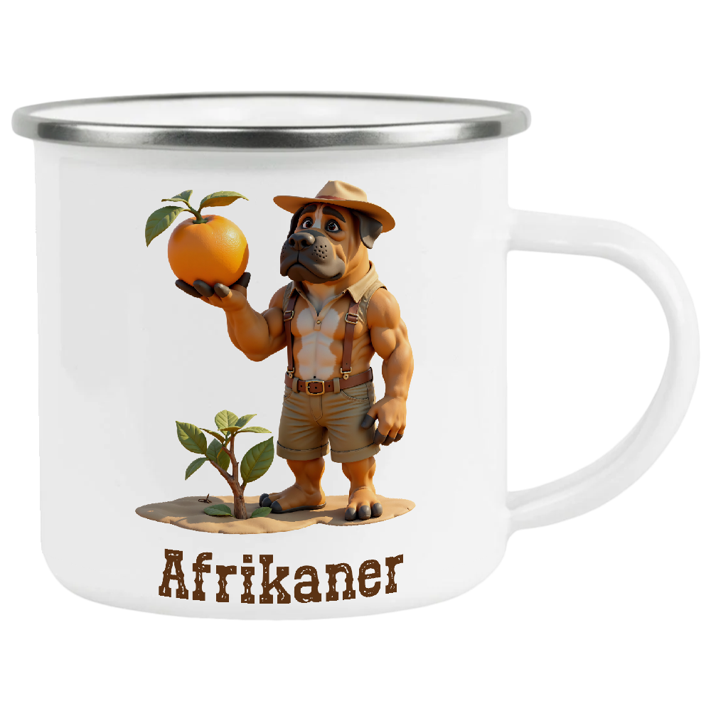 Afrikaner, boer, oranje, awesome boerboel coffee mug