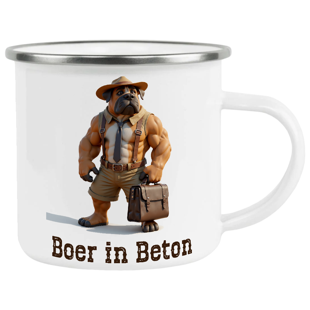 Afrikaner, boer, boer in beton, awesome boerboel coffee mug