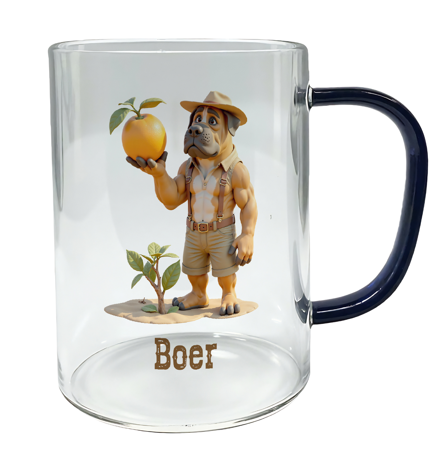 Afrikaner, boer, oranje, awesome boerboel coffee mug