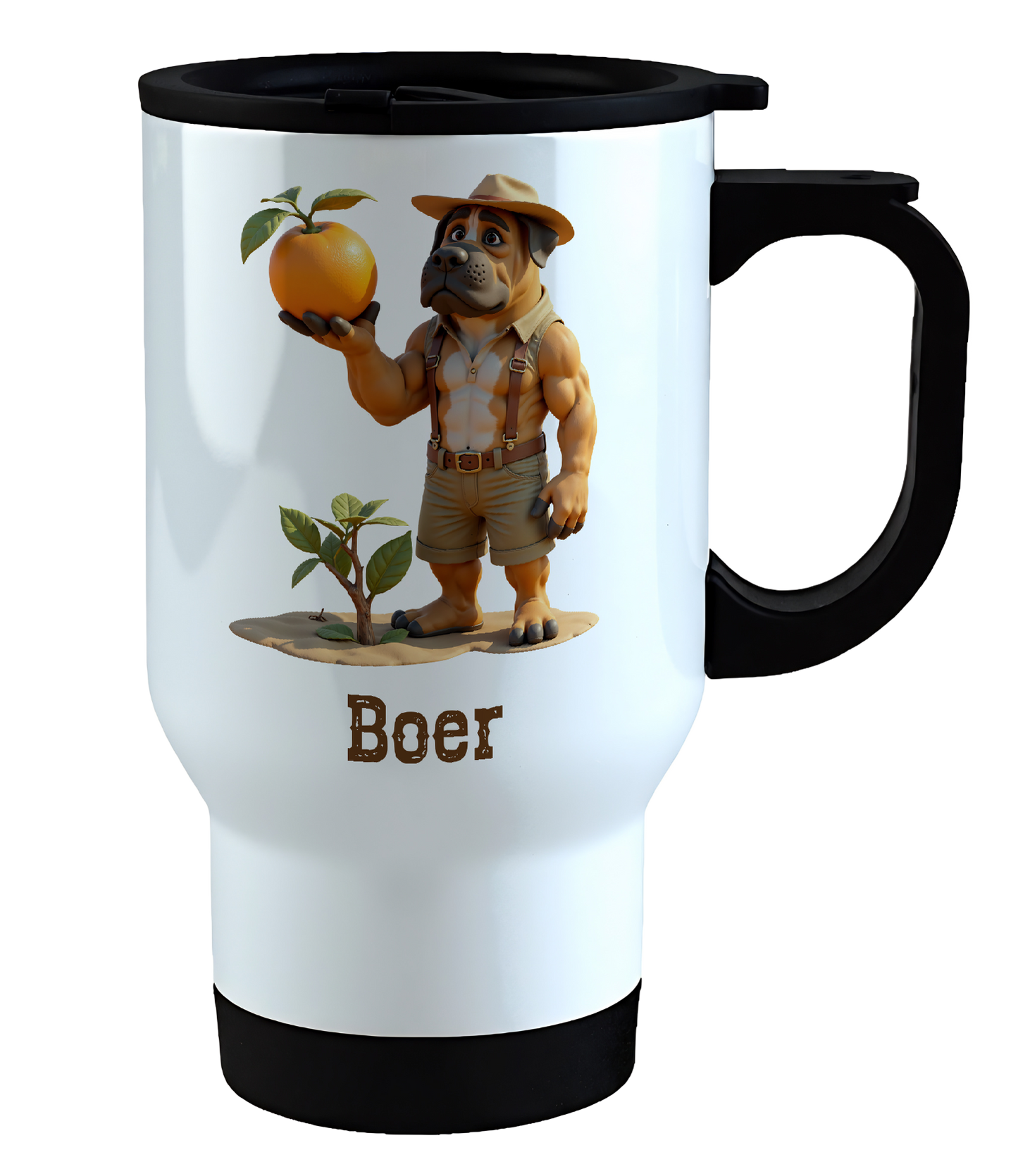 Afrikaner, boer, oranje, awesome boerboel coffee mug