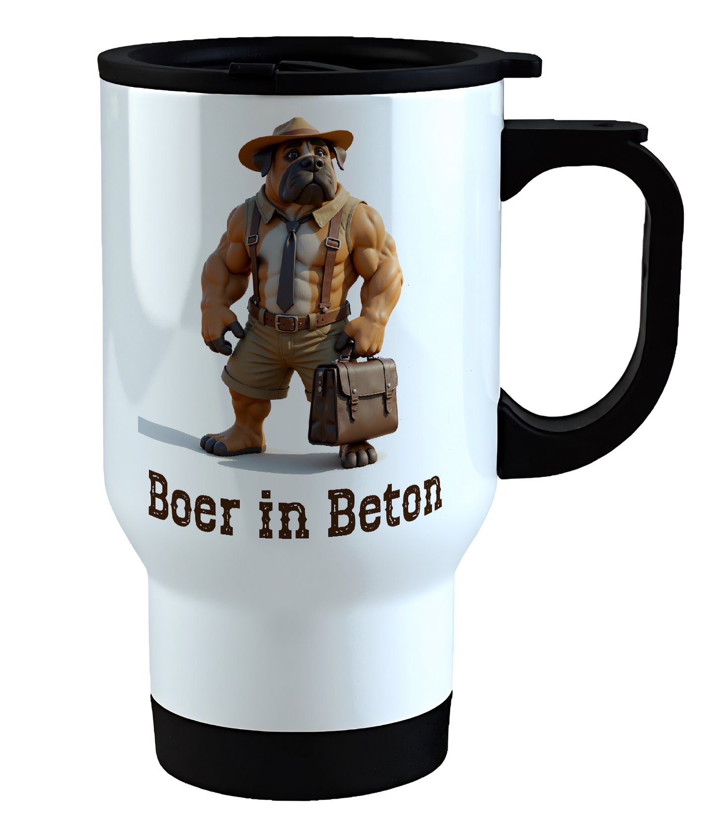 Afrikaner, boer, boer in beton, awesome boerboel coffee mug