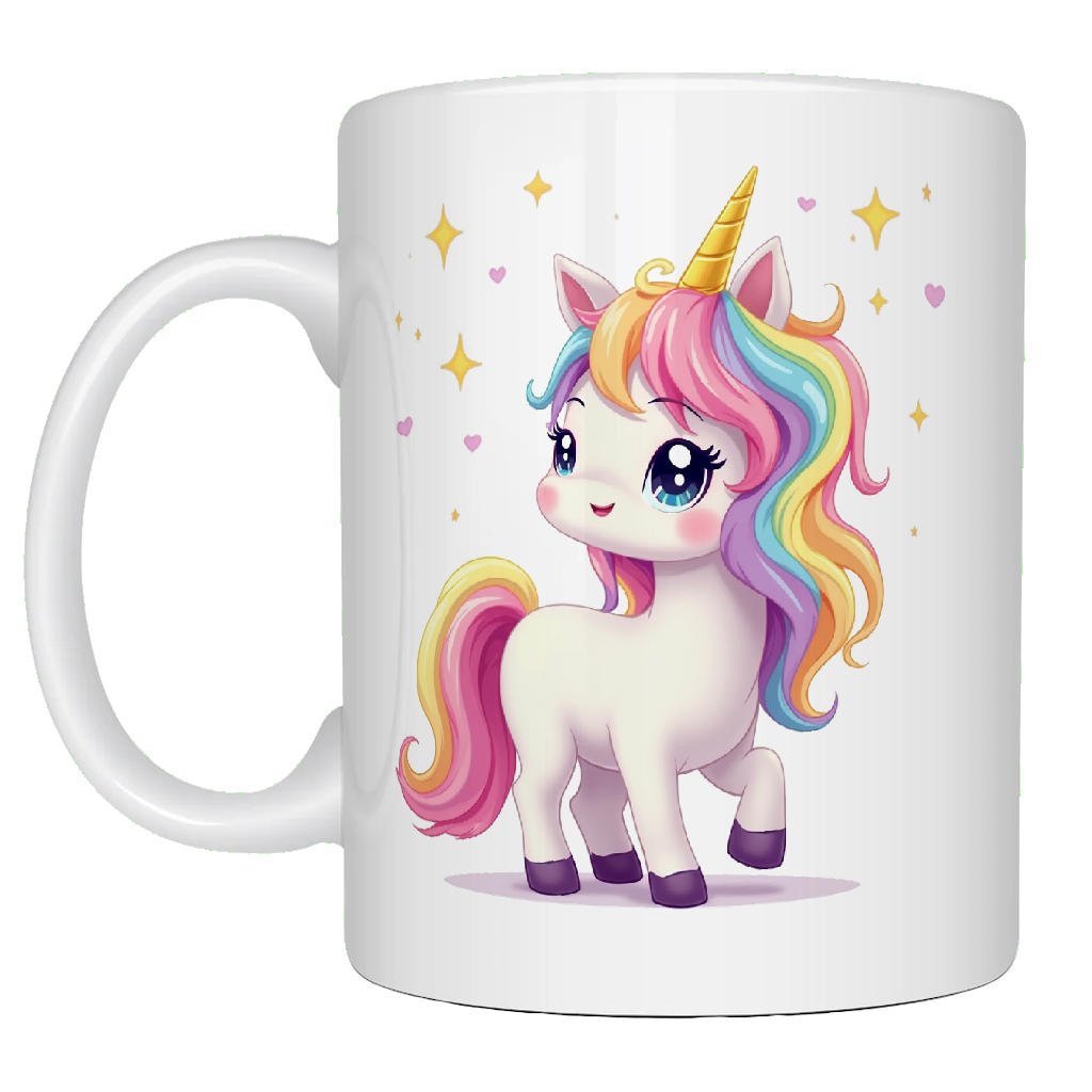 Unicorn, Magically Brewed, awesome coffee mug