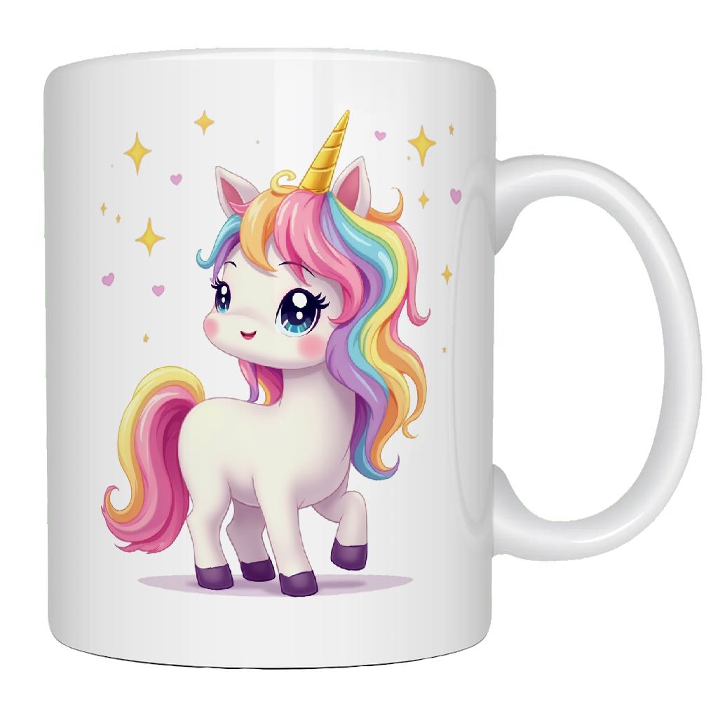 Unicorn, Magically Brewed, awesome coffee mug