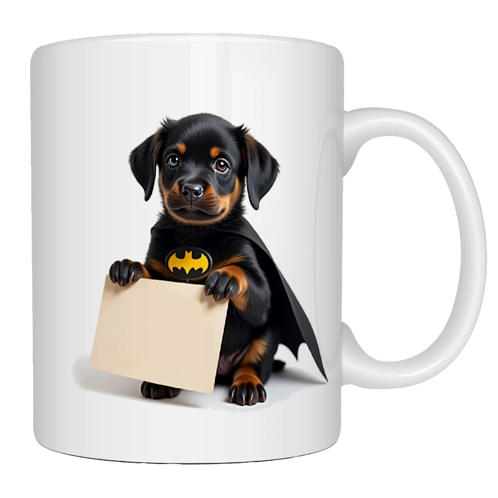 Dachshund, batman, awesome coffee mug