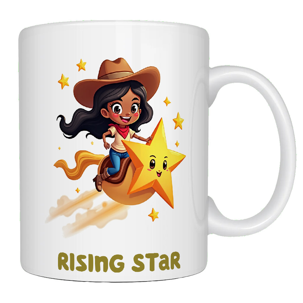 Cowgirl, The Rising Star, Awesome Coffee Mug