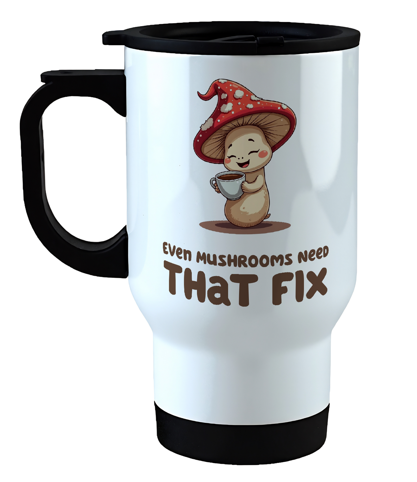 Happy Mushroom, awesome coffee mug