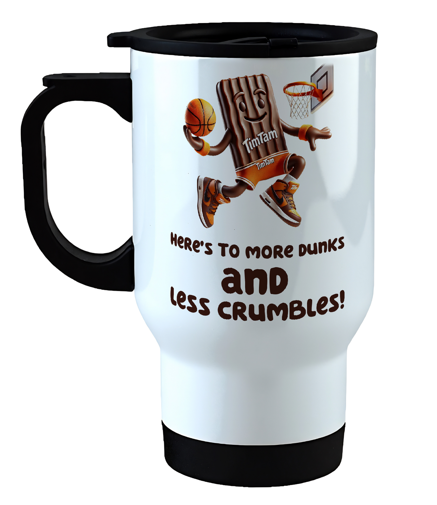 Timtam, dunker, basketball, awesome coffee mug