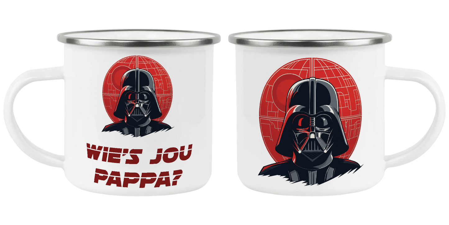 Wie's jou pappa, Red, Star Wars, Father's Day Mug