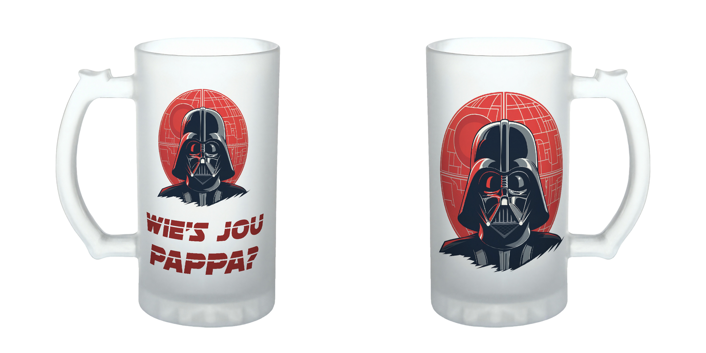 Wie's jou pappa, Red, Star Wars, Father's Day Mug