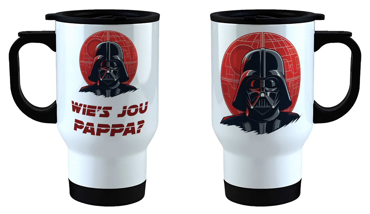 Wie's jou pappa, Red, Star Wars, Father's Day Mug