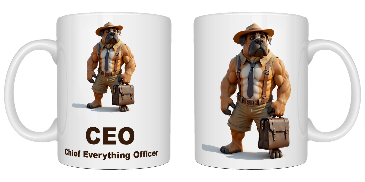 CEO, Chief Everything Officer, Father's Day Mug