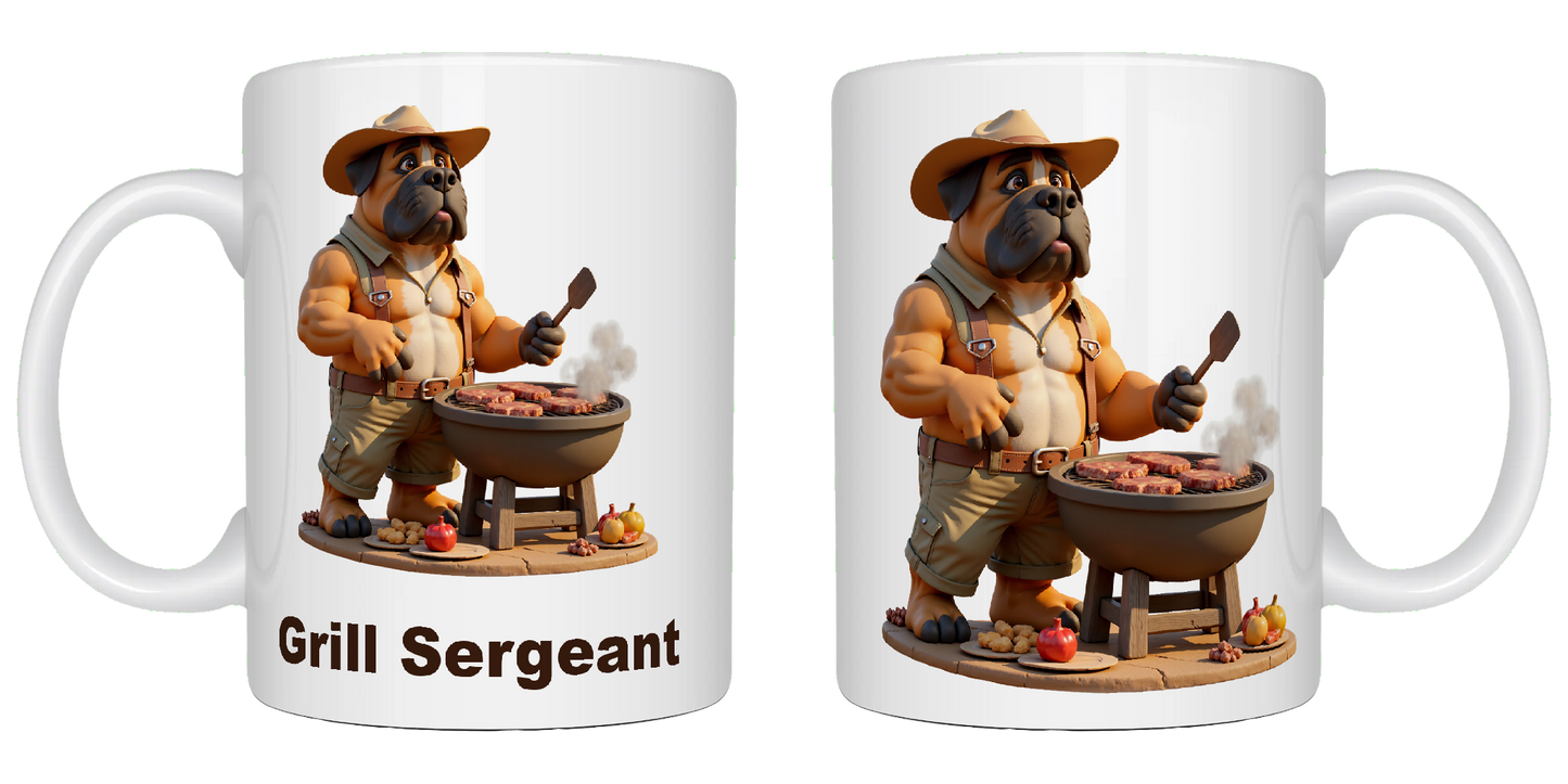 Grill Sergeant, Father's Day Mug