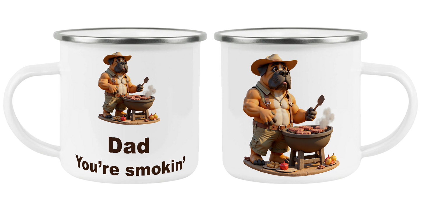 Dad, You're smokin', Father's Day Mug