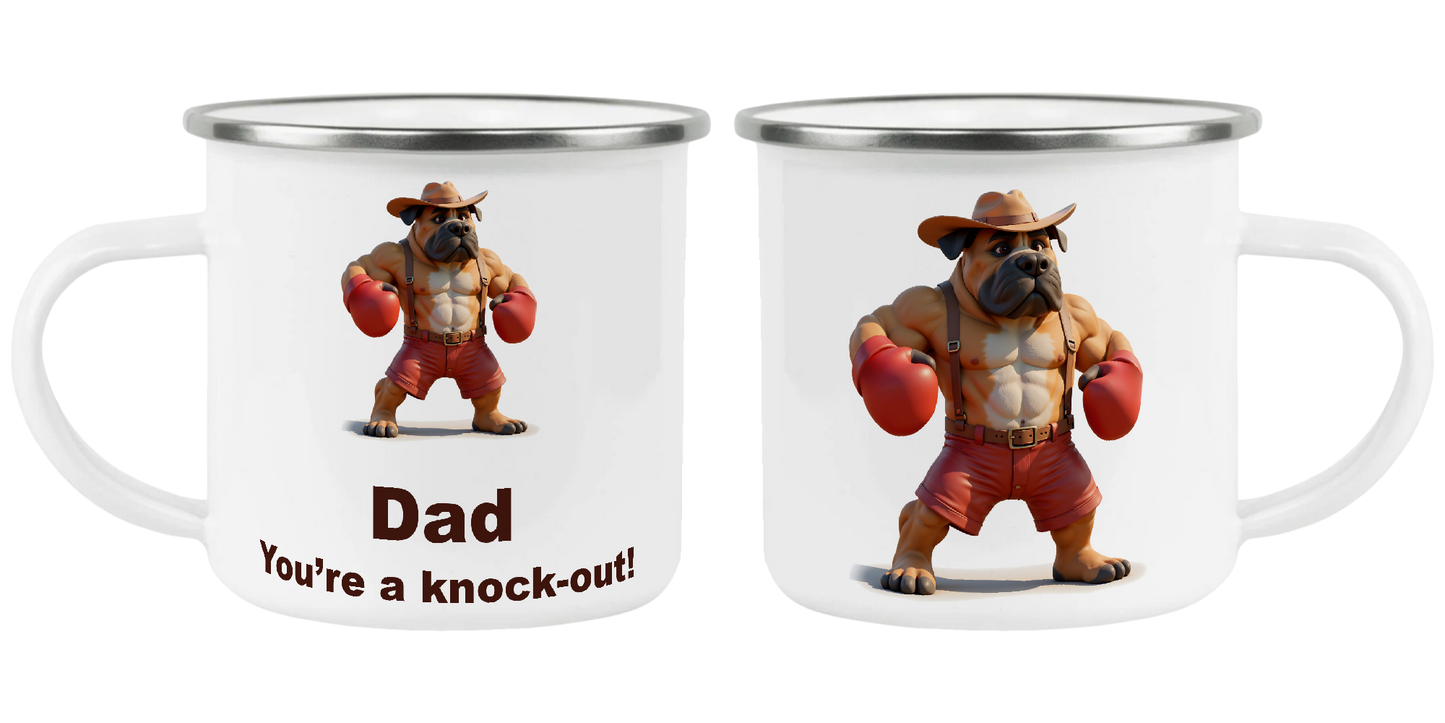 Dad, You're a knockout!, Father's Day Mug