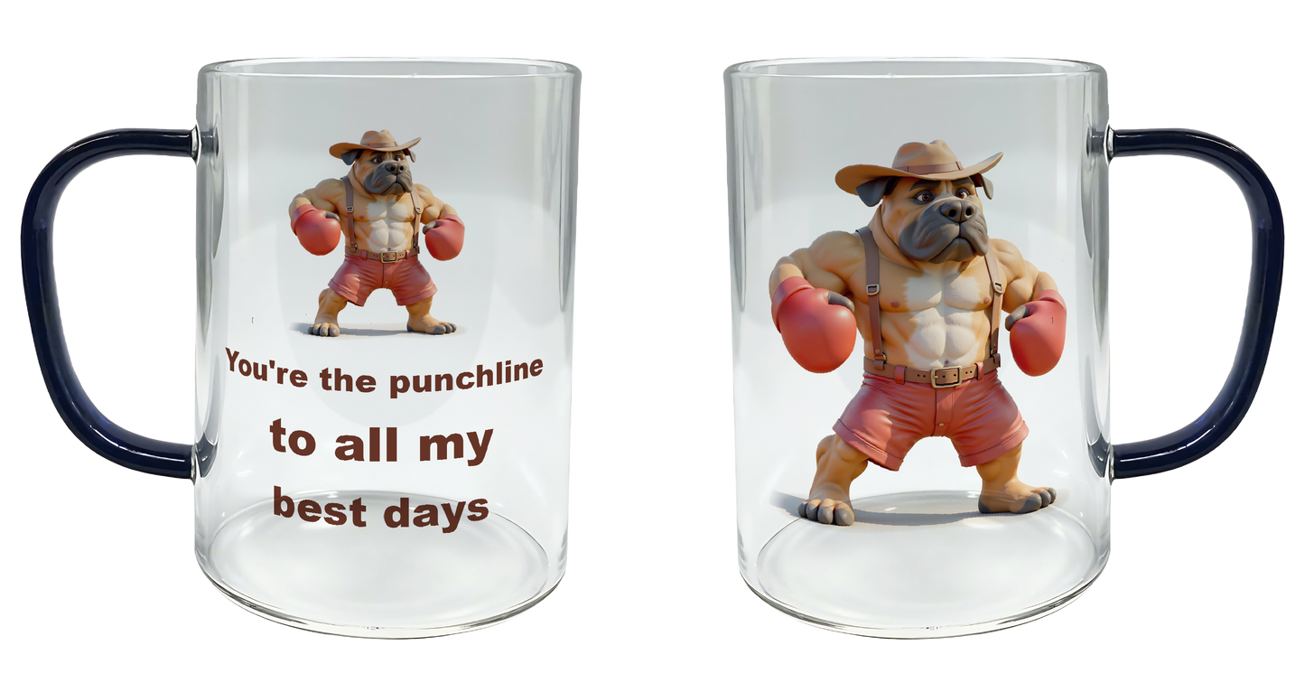 You're the punchline to all my best days, Father's Day Mug