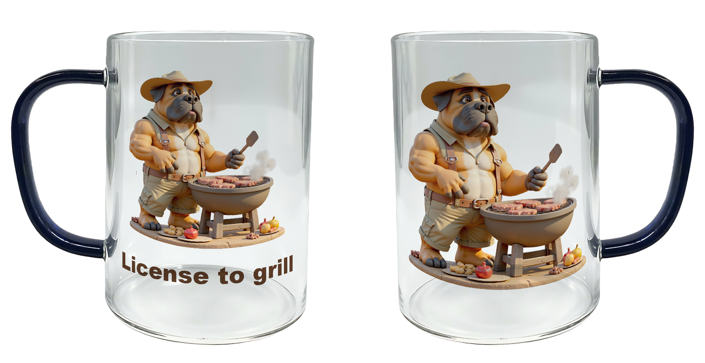 License to grill, Father's Day Mug