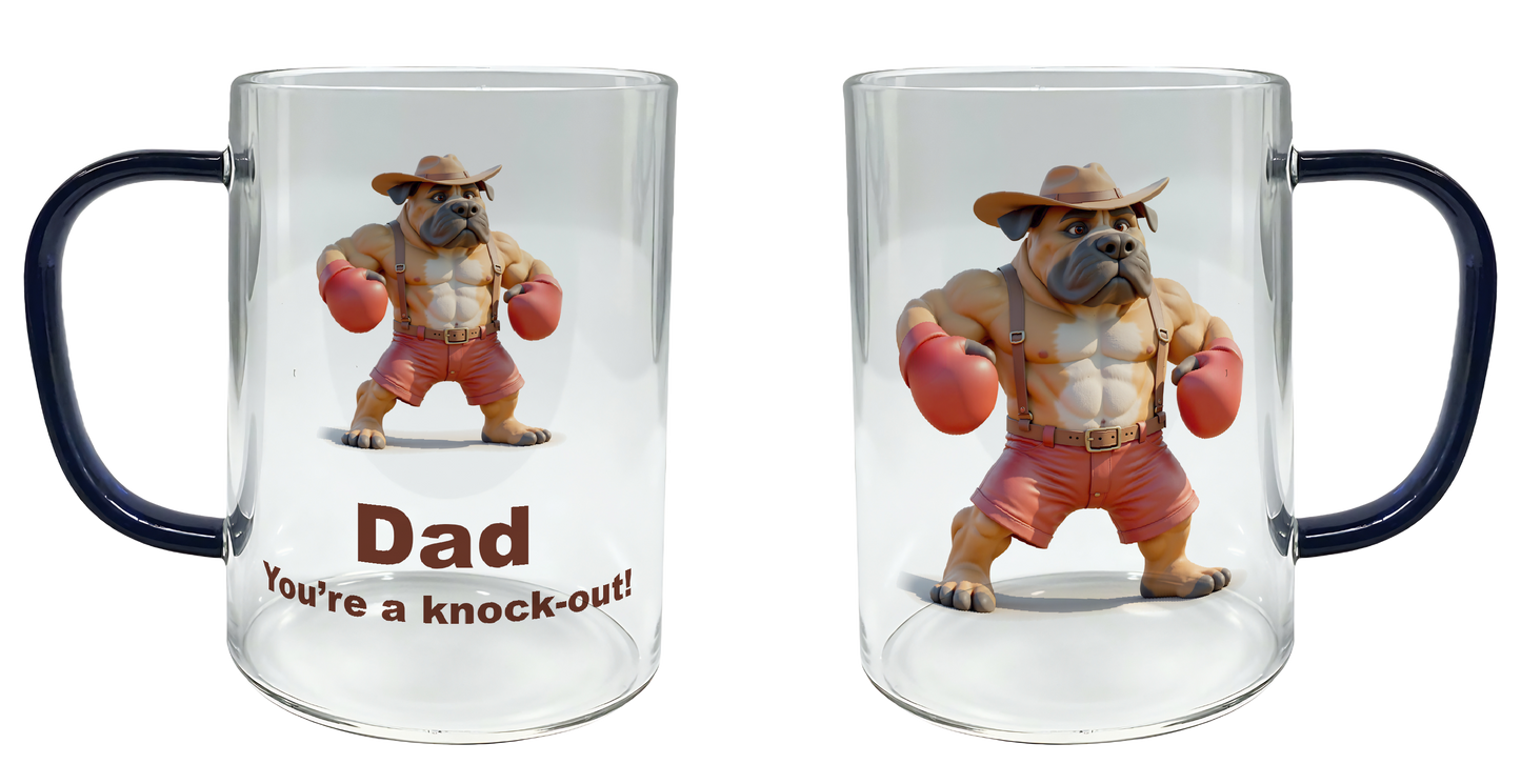Dad, You're a knockout!, Father's Day Mug