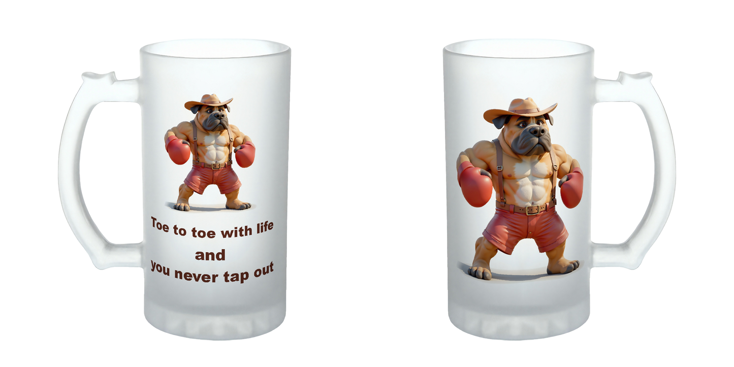 Toe to toe with life and you never tap out, Father's Day Mug