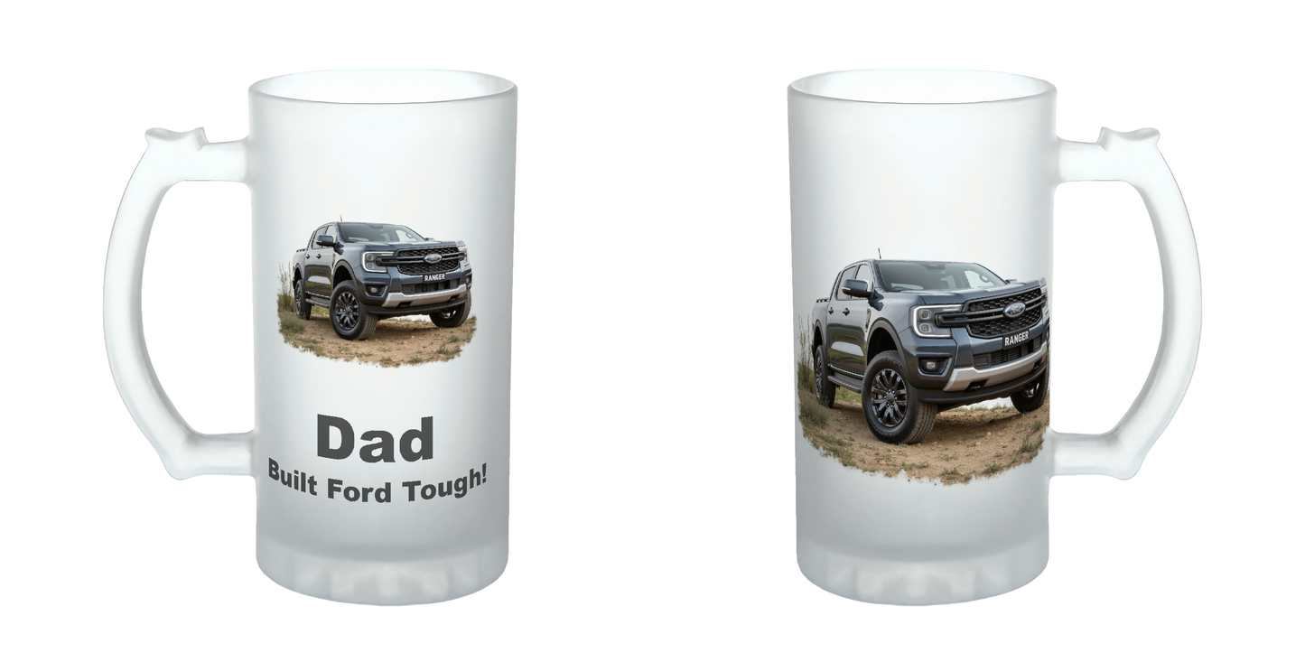 Dad, Built Ford Tough, Father's Day Mug