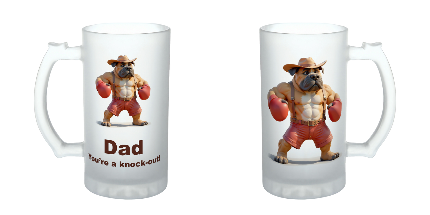 Dad, You're a knockout!, Father's Day Mug