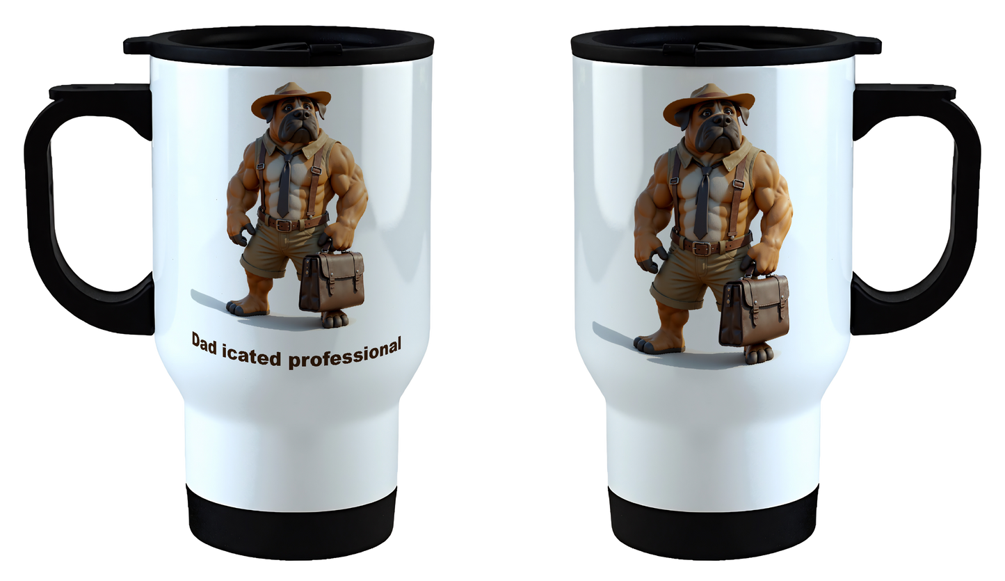 Dad icated professional, Father's Day Mug