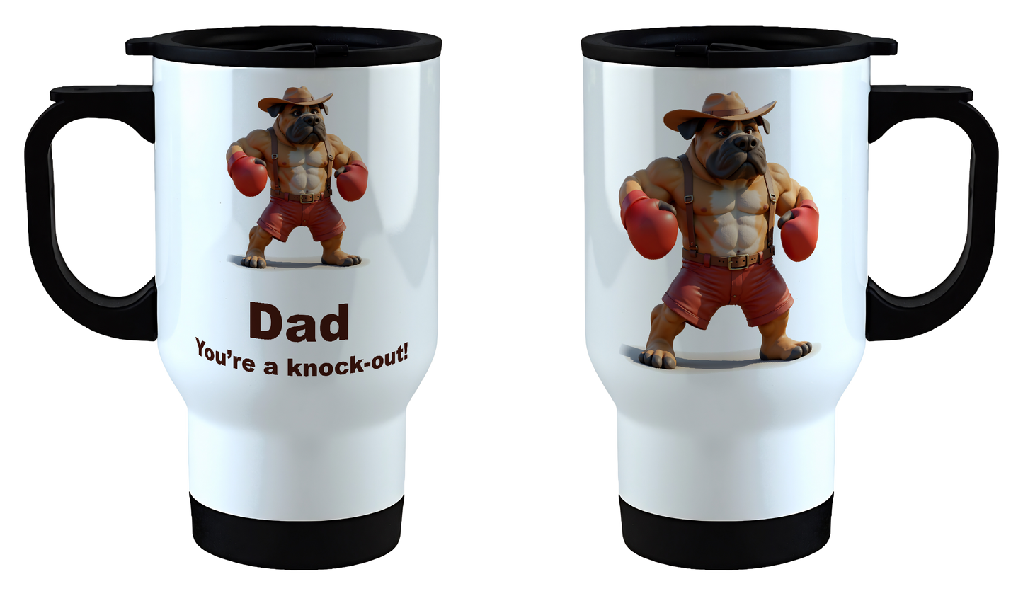 Dad, You're a knockout!, Father's Day Mug