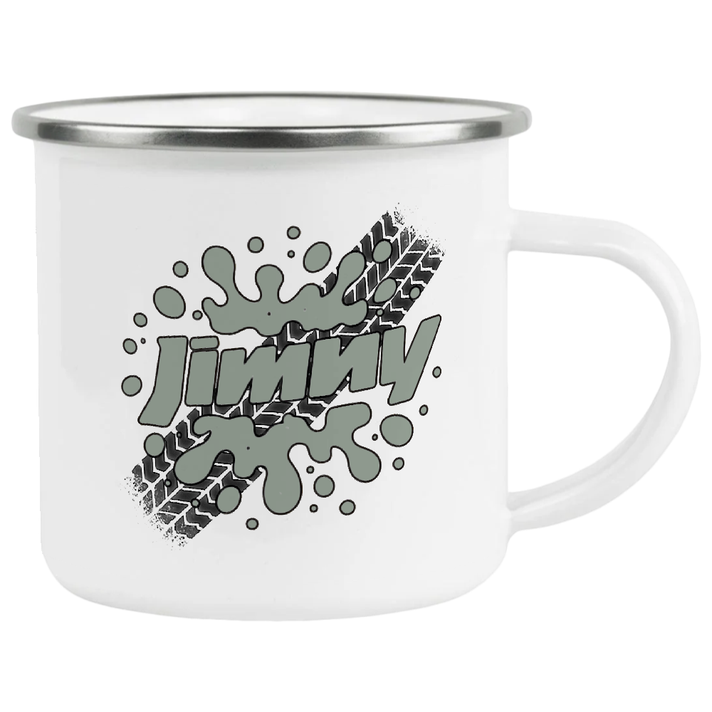 Offroad adventure, Charcoal Suzuki Jimny edition, coffee mug