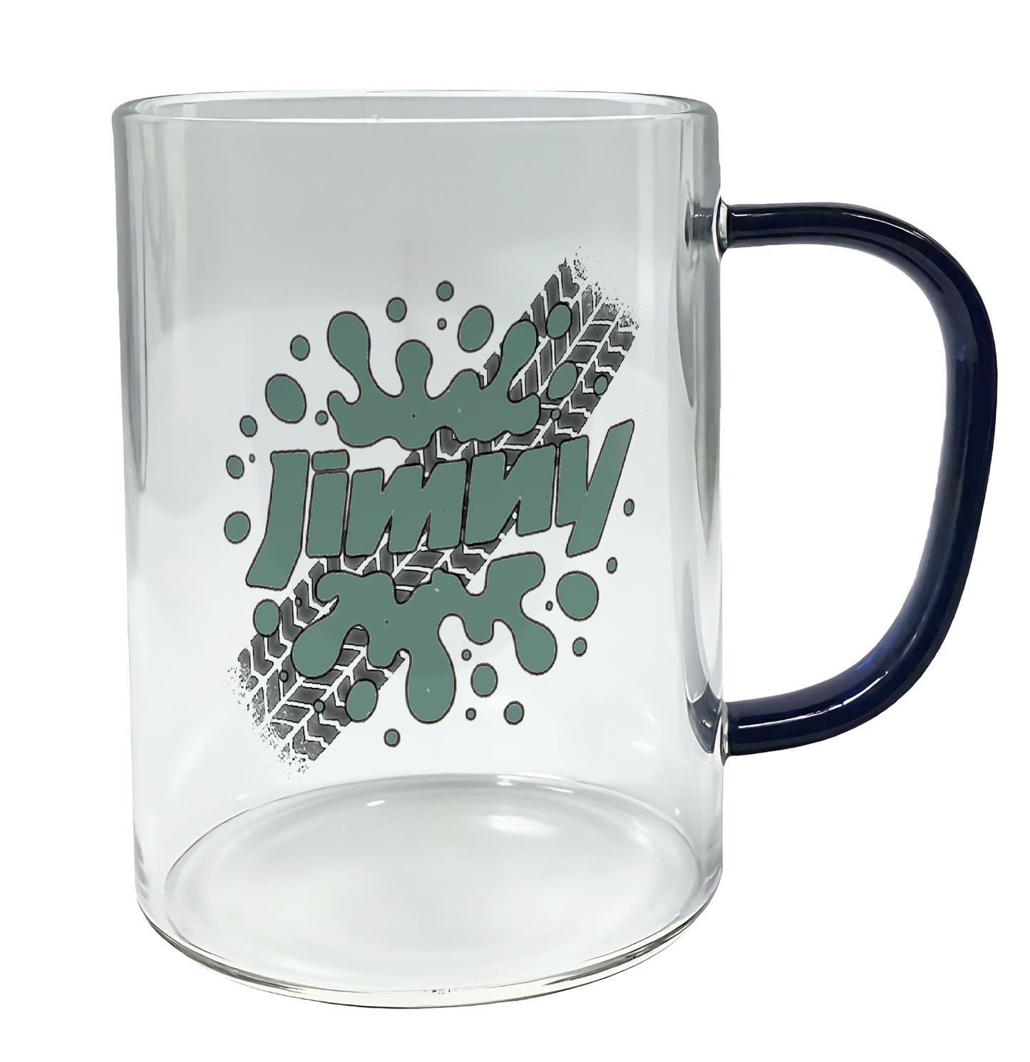 Offroad adventure, Jungle Green Suzuki Jimny edition, coffee mug