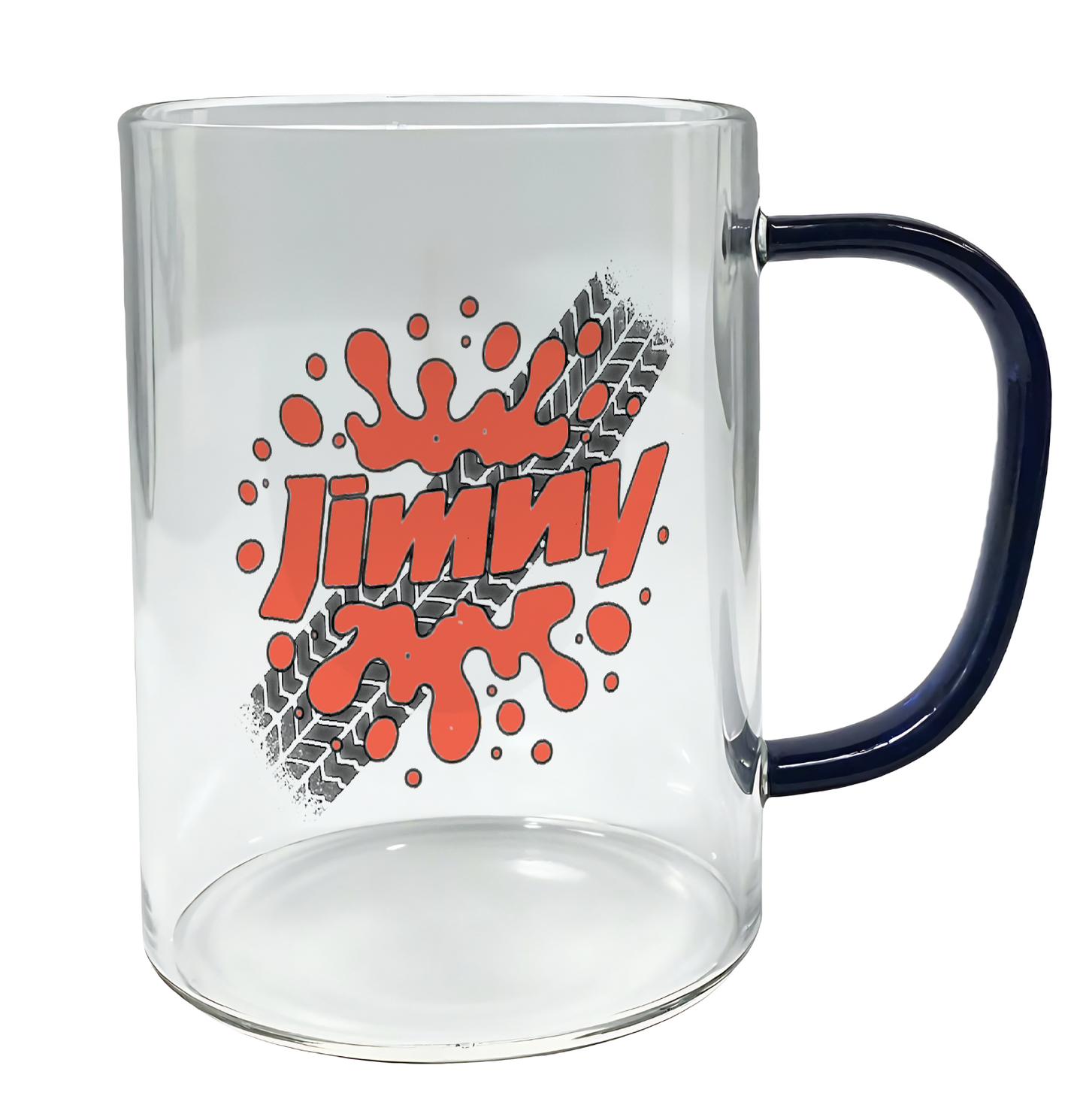 Offroad adventure, Red Suzuki Jimny edition, coffee mug