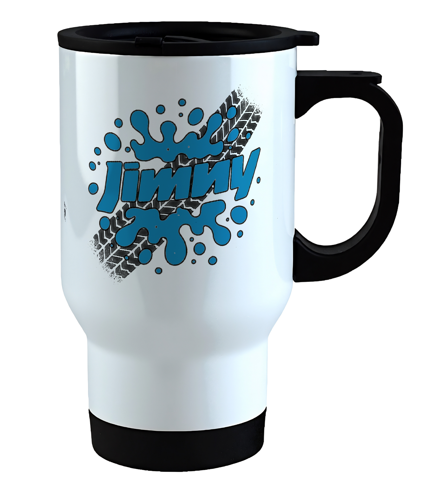 Offroad adventure, Blue Suzuki Jimny edition, coffee mug