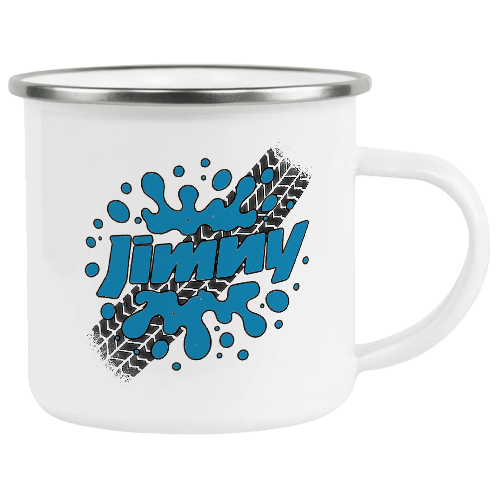 Offroad adventure, Playful Blue Suzuki Jimny edition, coffee mug