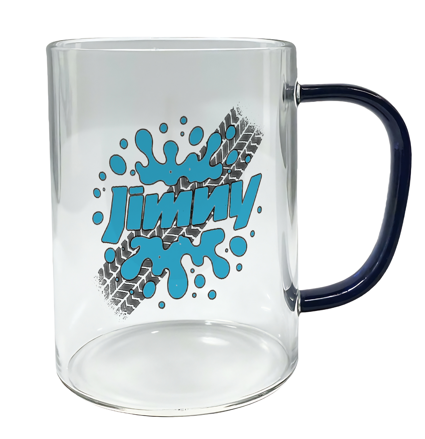 Offroad adventure, Playful Blue Suzuki Jimny edition, coffee mug