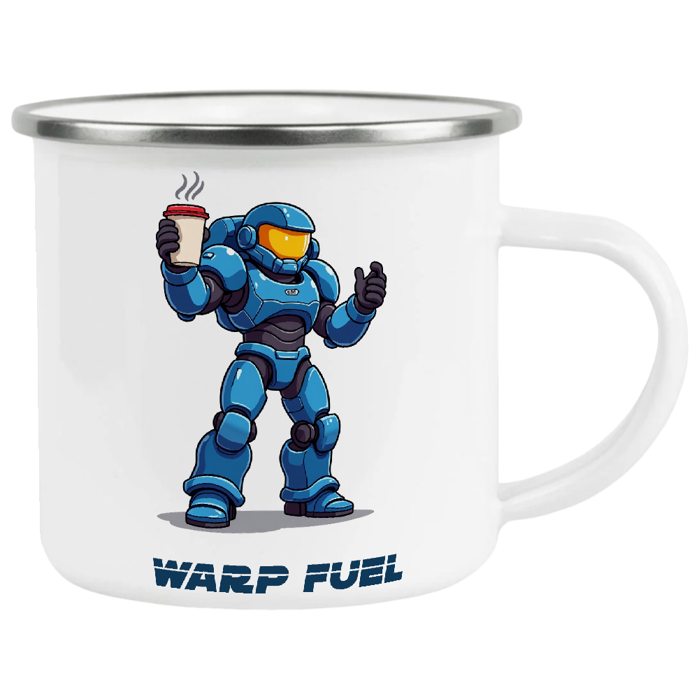 Space Marine, Blue, Sci-Fi Coffee Mug