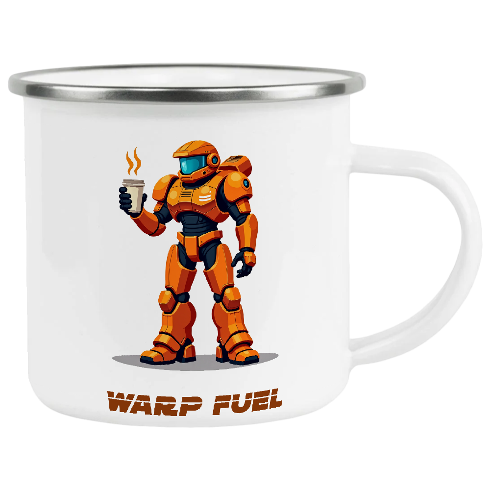 Space Marine, Orange, Sci-Fi Coffee Mug