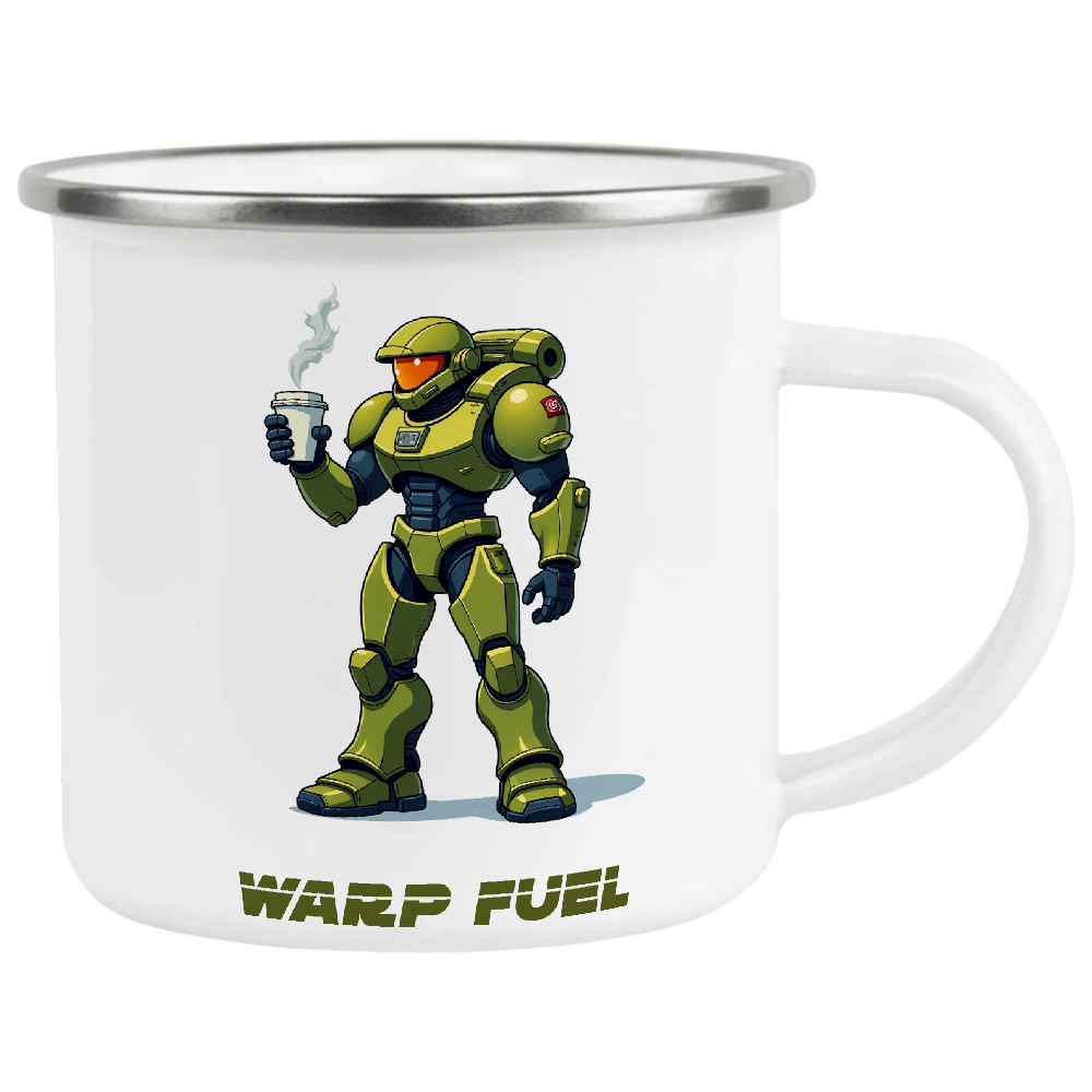 Space Marine, Green, Sci-Fi Coffee Mug